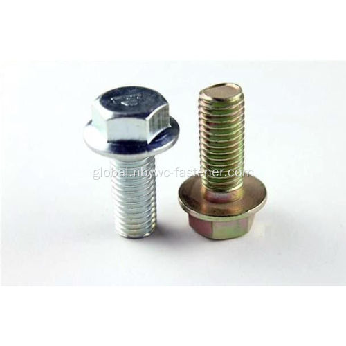 Flange Bolts BLACK FLANGE HEAD SCREWS Manufactory